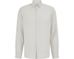 WE Fashion Heren regular fit overhemd van modalmix