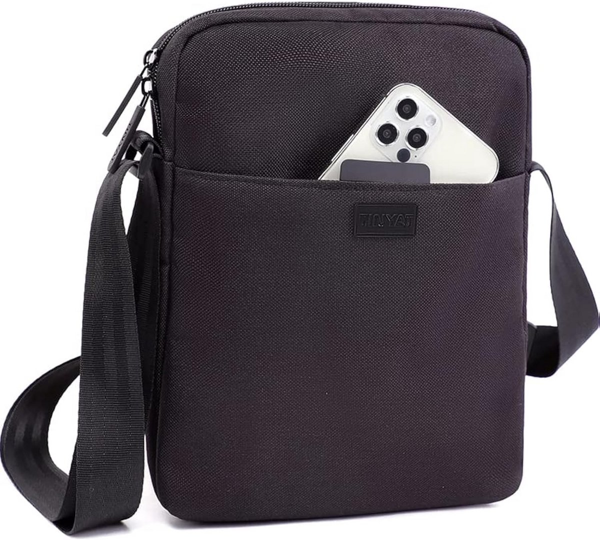Kleine Heren Schoudertas Crossbody Tas voor Werk en Buitenactiviteiten
