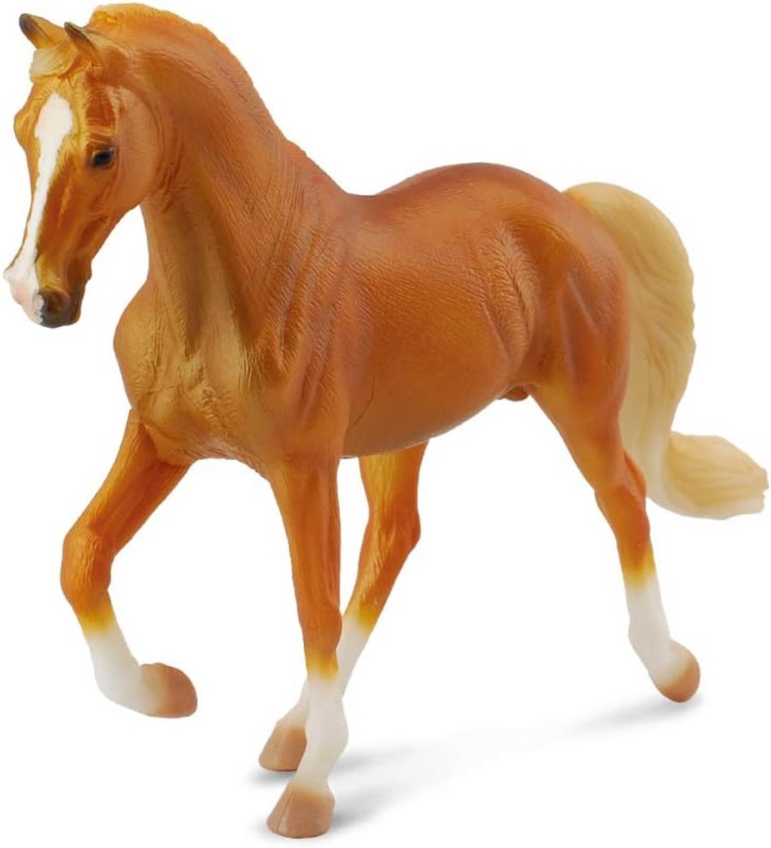 Tennessee Walking Horse Hengst Golden Palomino 17 x 11 cm