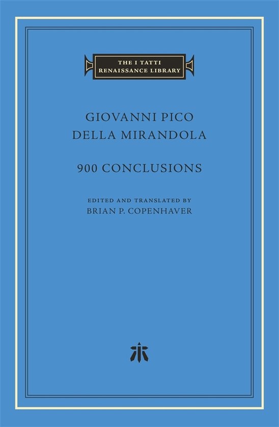 The I Tatti Renaissance Library- 900 Conclusions