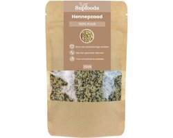 Hennepzaad Gepeld - 100% Puur - 200g - Voor Smoothies, Salades en Yoghurt
