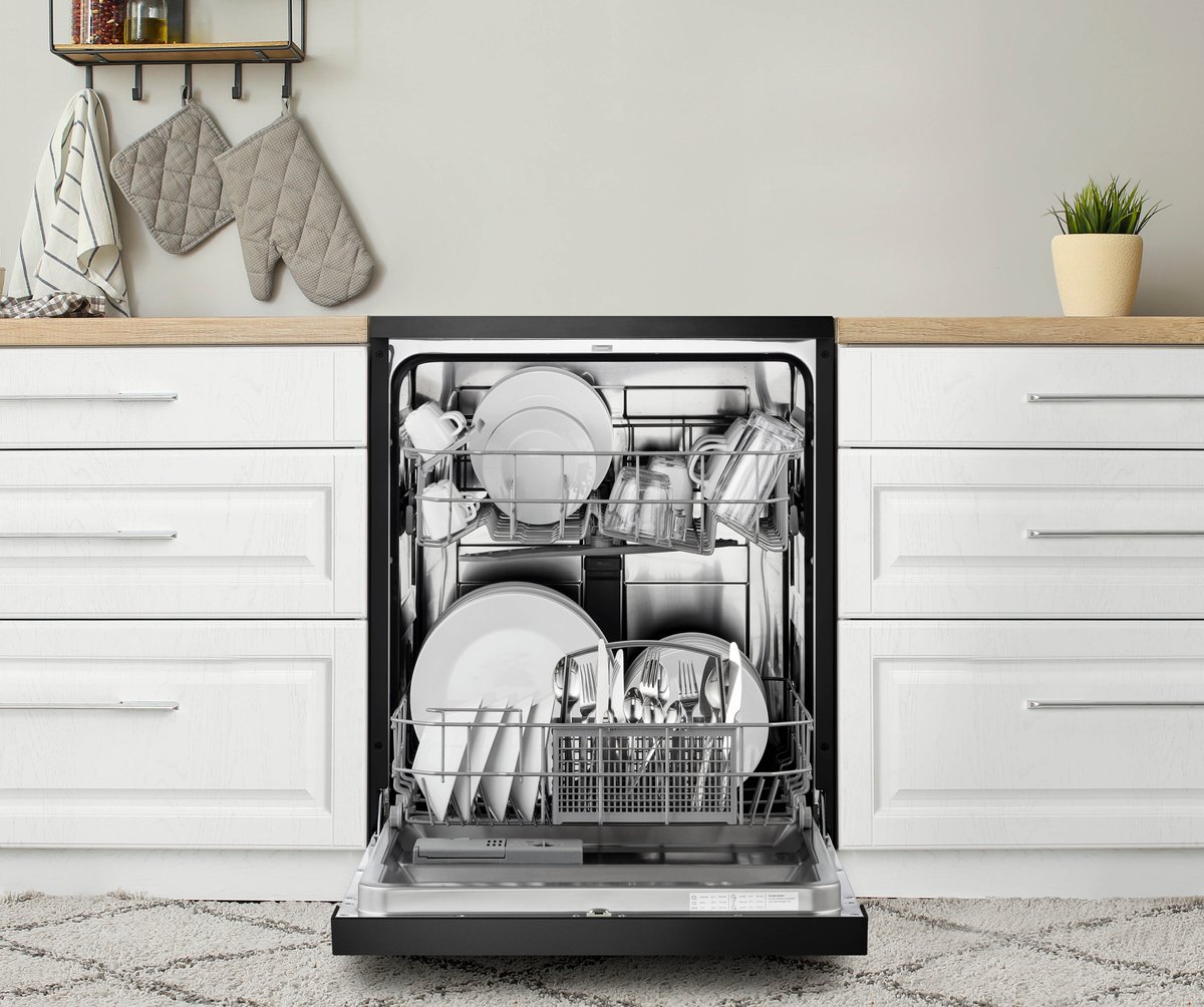 Tomado TDW6001B - Vrijstaande vaatwasser - 12 couverts - Energielabel D - 47 dB - Bestekmandje - Zwart — afbeelding 7