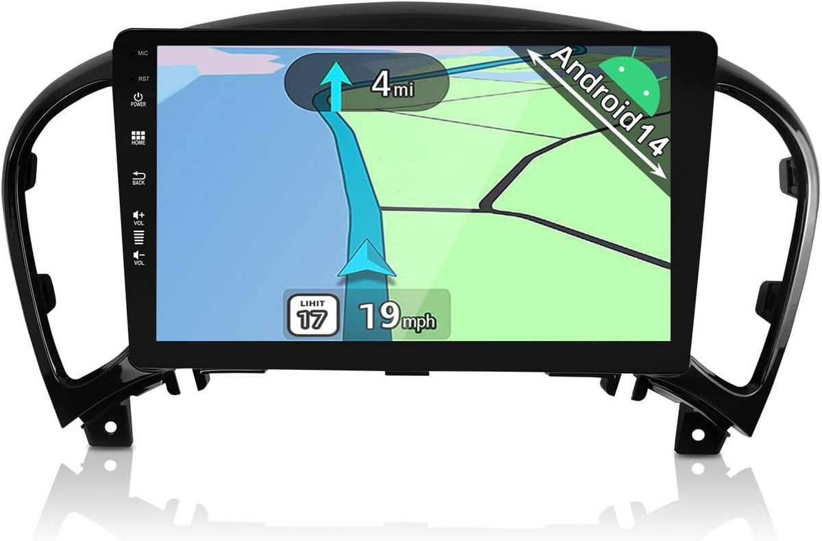 Android 13 Autoradio voor Nissan Juke en Infiniti - 2 Din GPS met Gratis Achteruitrijcamera