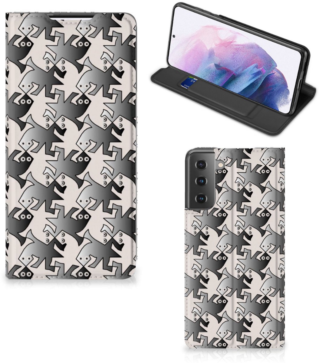 Samsung Galaxy S21 Plus Hoesje maken Salamander Grey