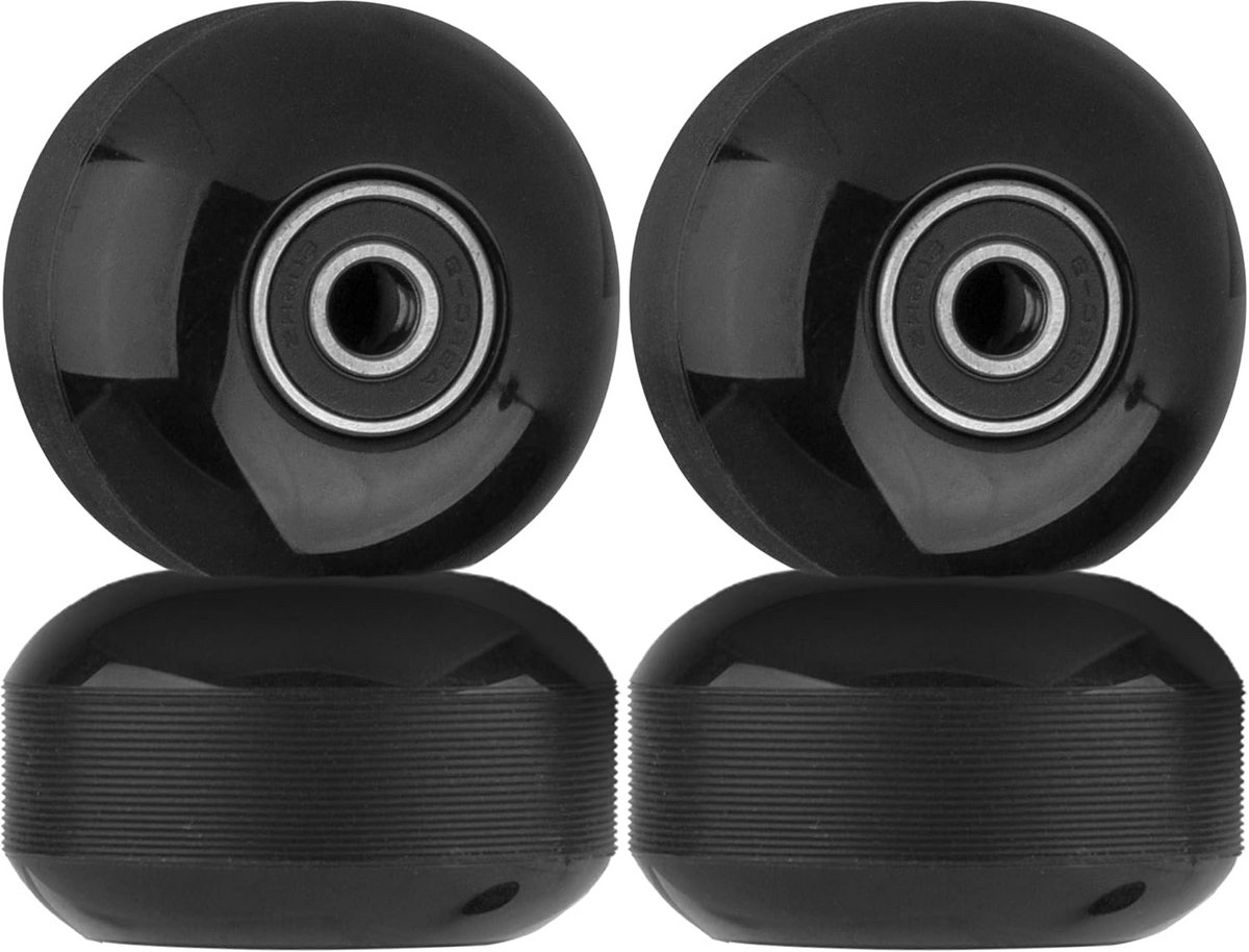 Skateboard Wielen 52 mm 95A met Kogellagers Set van 4 Wielen en 8 Lagertips voor Outdoor Activiteiten