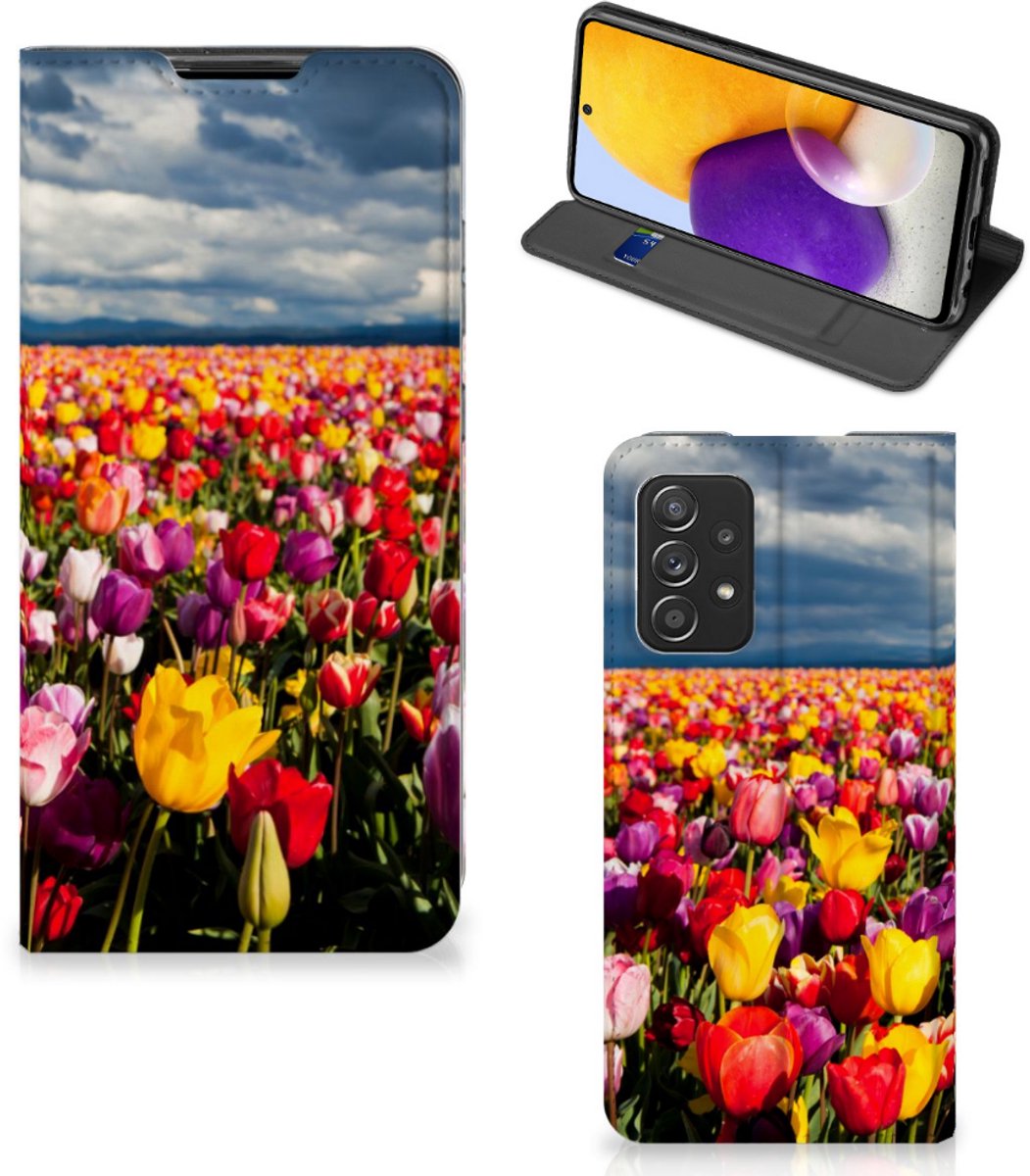 Samsung Galaxy A72 (5G/4G) Smart Cover Tulpen