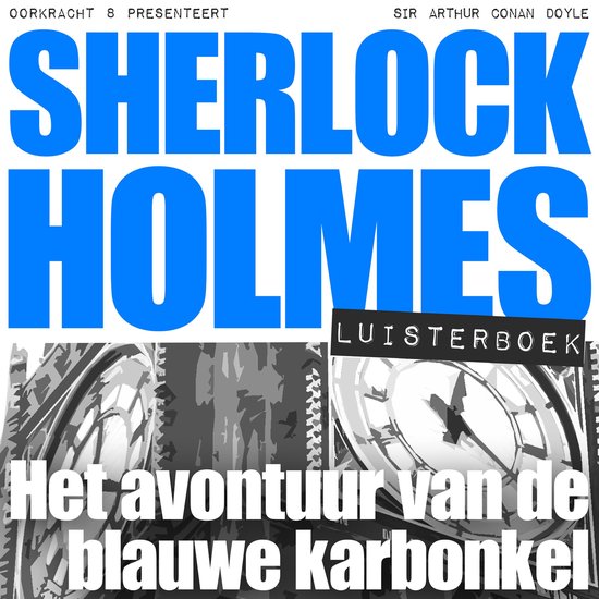 Het avontuur van de blauwe karbonkel - cover