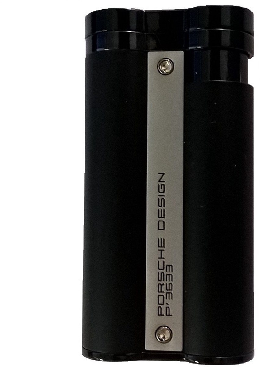 Porsche design lighter PD3 - P3633 - bloomflame lighter - Deep Black - nieuw