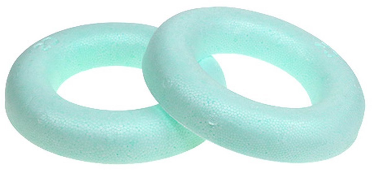 Piepschuim ringen Ø30x6cm 2st, 2 Stück
