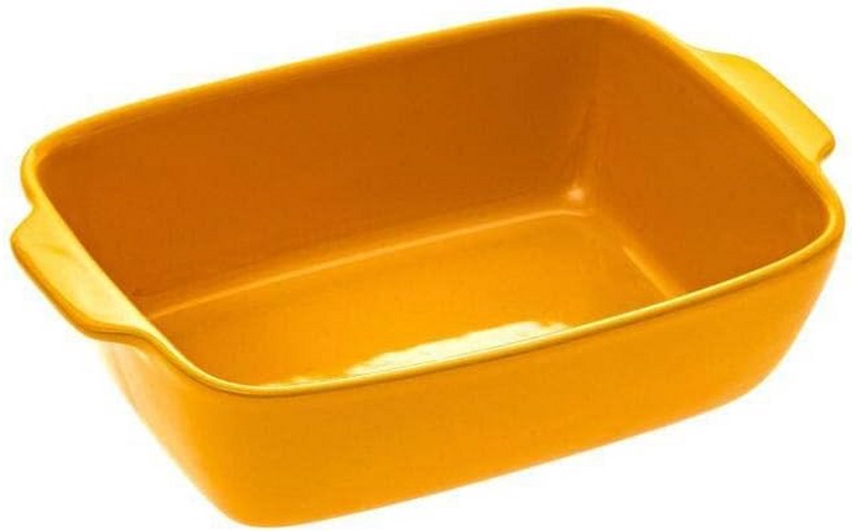 Ovenschotel Rechthoekig Keramiek Geel 25 x 16 cm