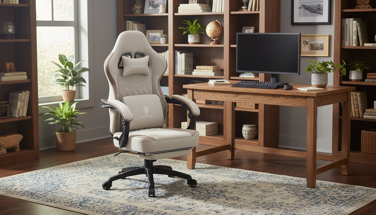 Casa Velluto Gamingstoel met Massage Lendenkussen en - Casa Velluto - €650,00