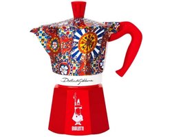 Klassieke Italiaanse cafetière voor 6 kopjes aluminium