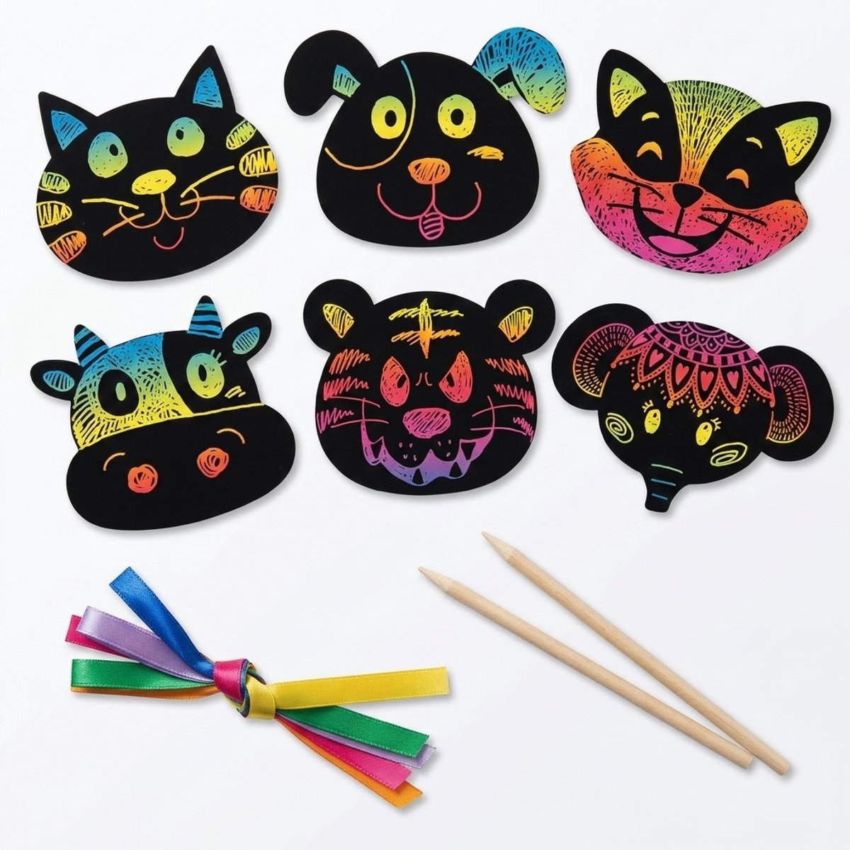 WideSmart 8 stuks krasafbeeldingen, lichtgevend, set van 8 stuks, doe-het- zelf knutselsets voor kinderen, krasschilderen, A4 voor kinderen en volwassenen, met krasgereedschapsset, gravure-kunstset WideSmart 8 stuks krasafbeeldingen, lichtgevend, set van 8 stuks, doe-het- zelf knutselsets voor kinderen, krasschilderen, A4 voor kinderen en volwassenen, met krasgereedschapsset, gravure-kunstset