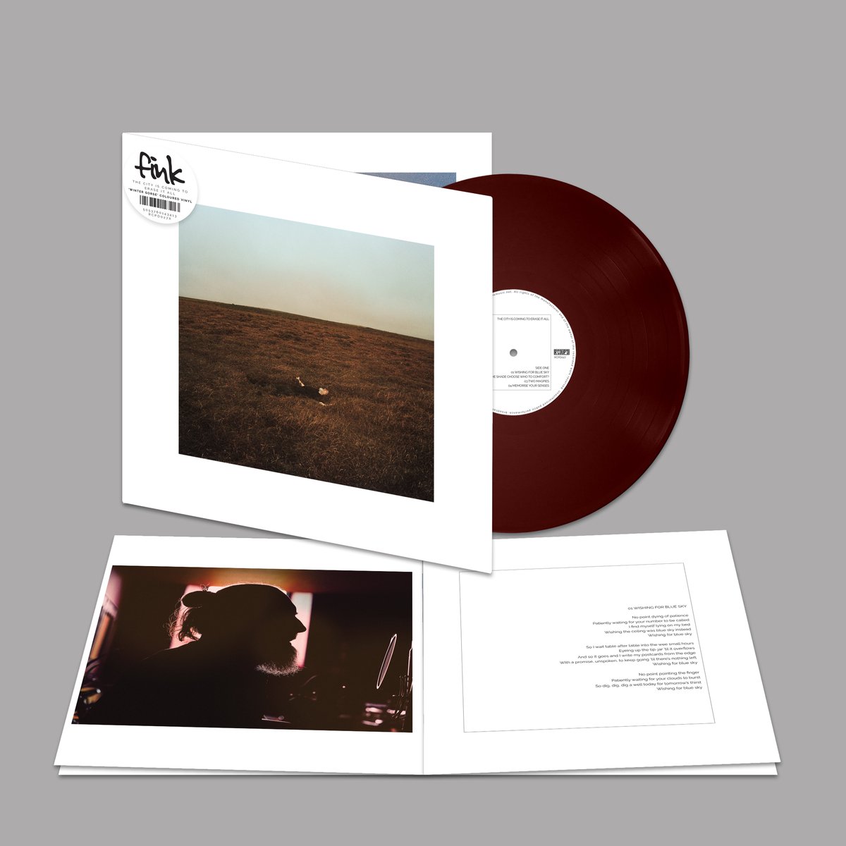 Fink - The City Is Coming To Erase It All (Indie Only Winte Gorse Vinyl)