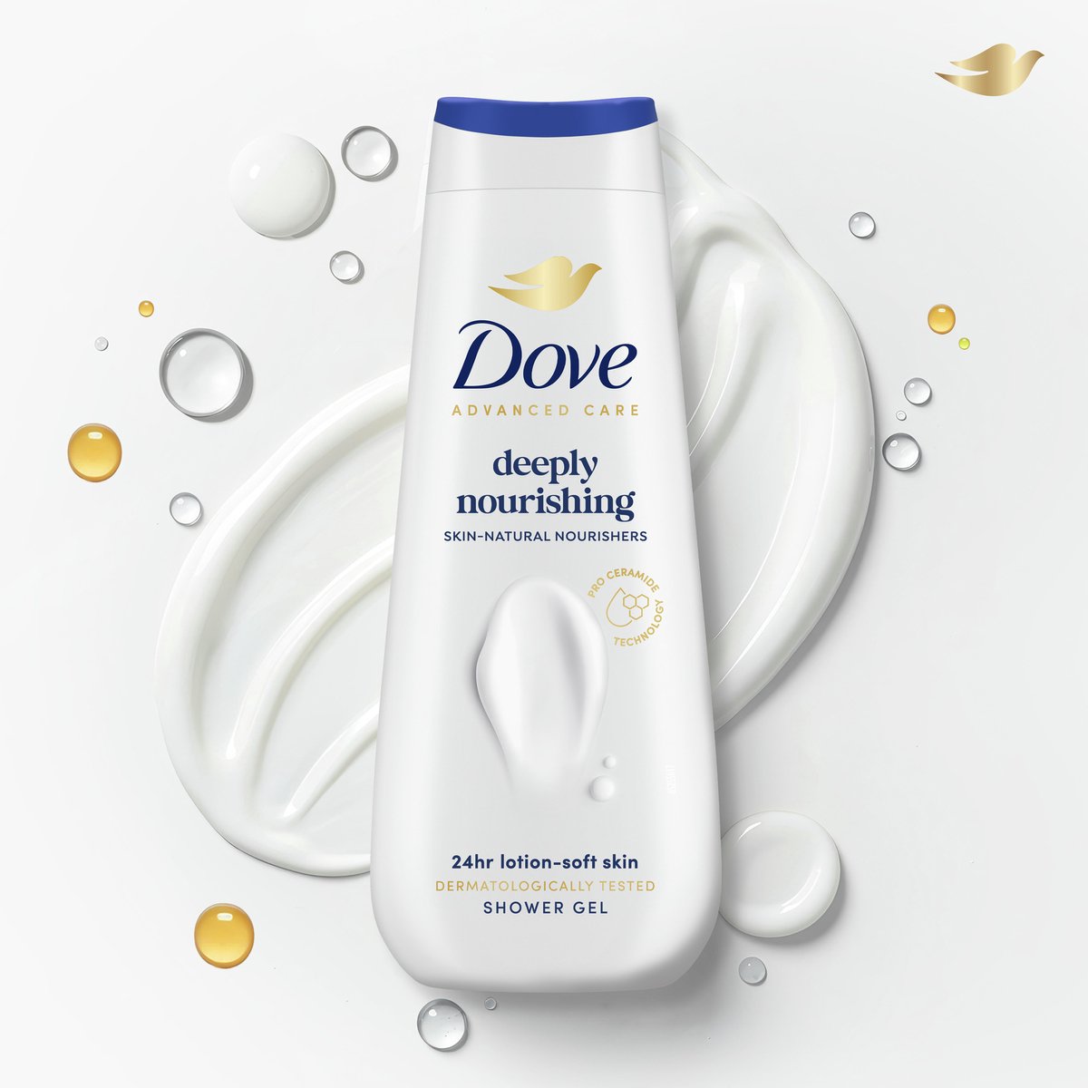 Dove - Douchegel - Advanced Care Deeply Nourishing - 6 x 600 ml - Voordeelverpakking — cadeau in Cadeau-ideeën - foto 3
