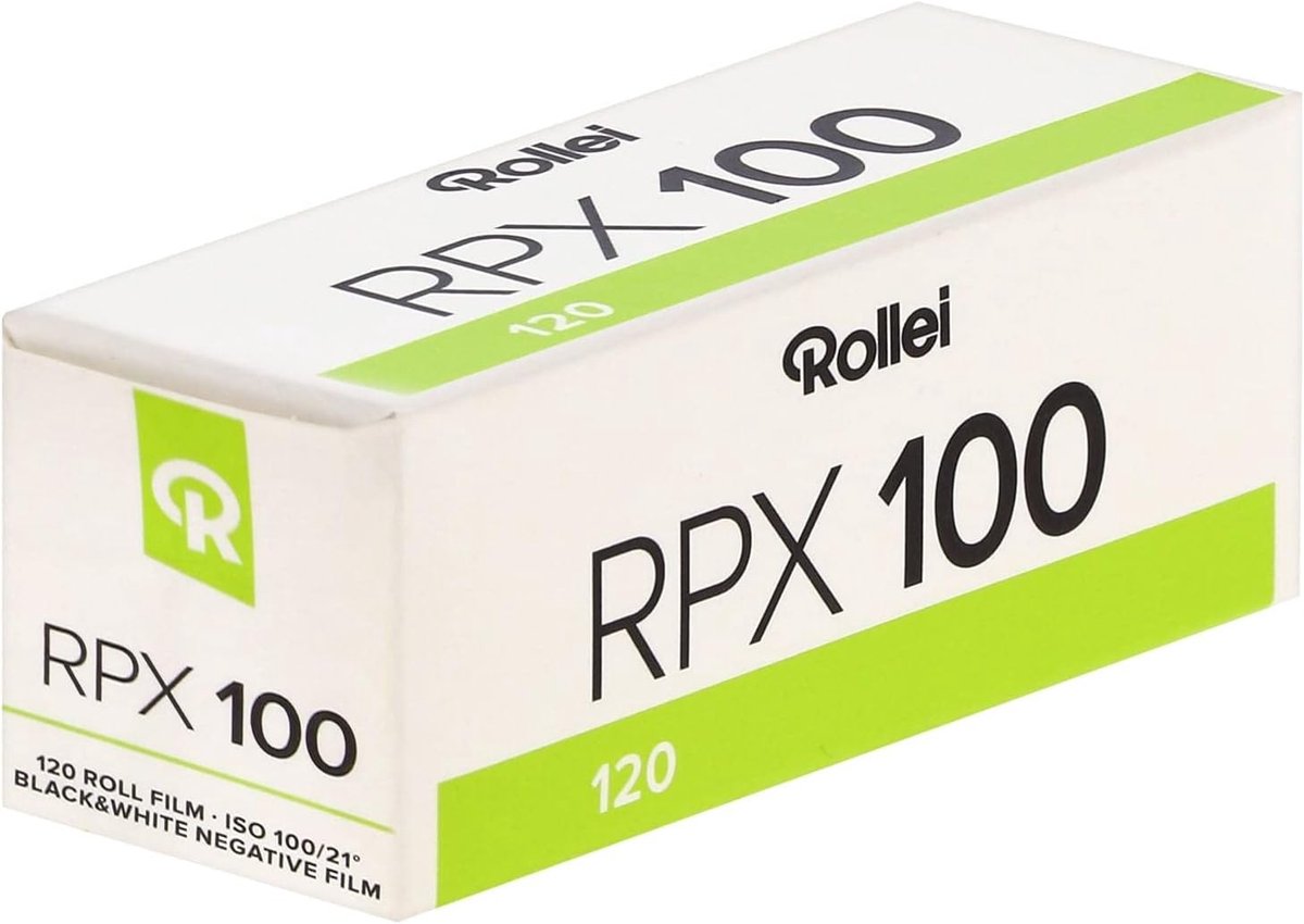 Rolfilm 120, 5x RPX 100 voor Prachtige Foto's