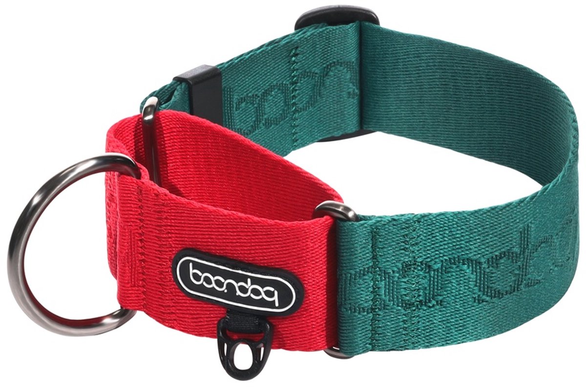 Boondog - Martingale Wide Collar - Green- L