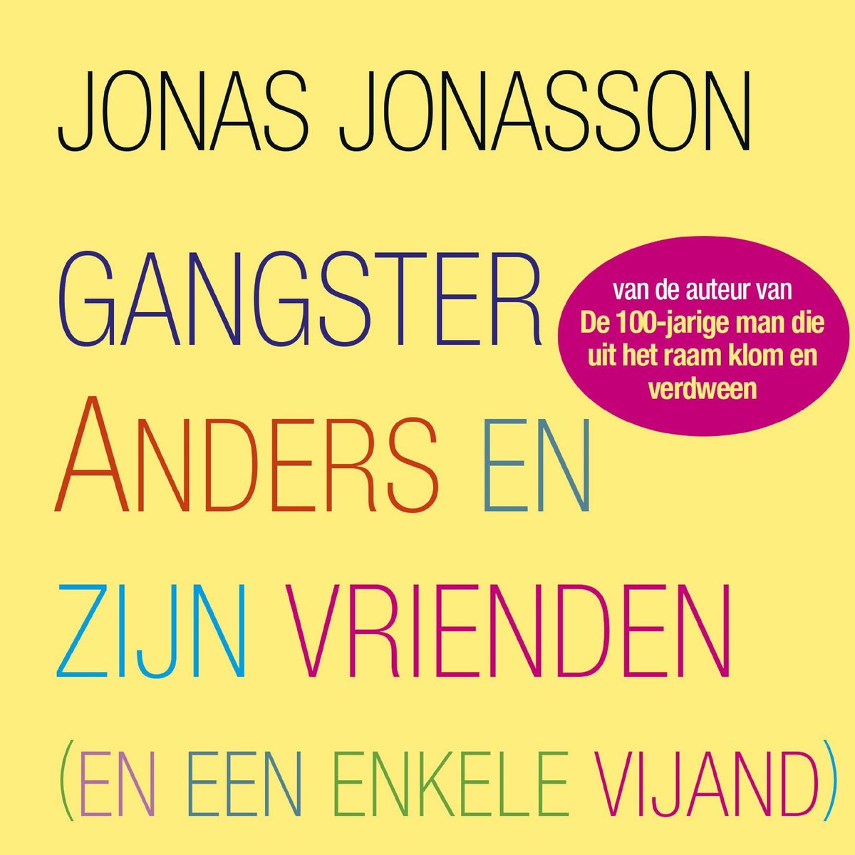 Omslag van Gangster Anders en zijn vrienden