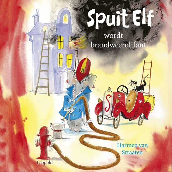 Spuit Elf wordt brandweerolifant - cover