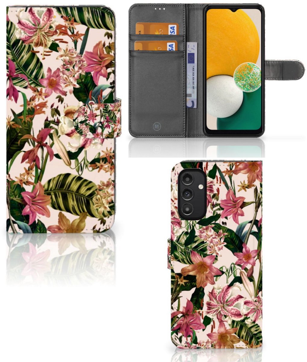 Samsung Galaxy A14 5G Hoesje Flowers