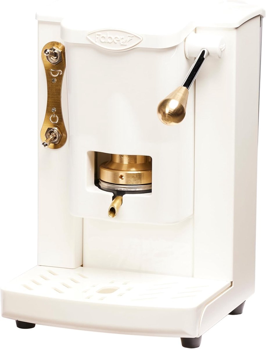 Koffiemachine voor ESE Pads - Piccolo Slot Brass Edition - Verstelbare Padpress