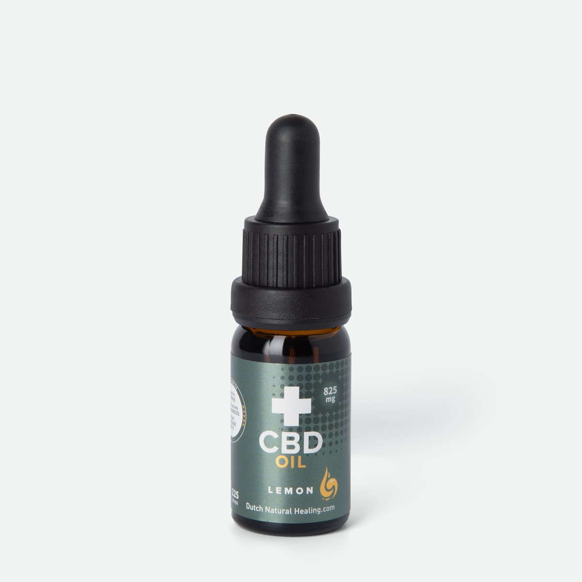 Dutch Natural Haling - CBD olie 8% 10ml - Citroen smaak - Full Spectrum - Rijkste in terpenen - Meest gevarieerde cannabinoïden - Beste Entourage Effect