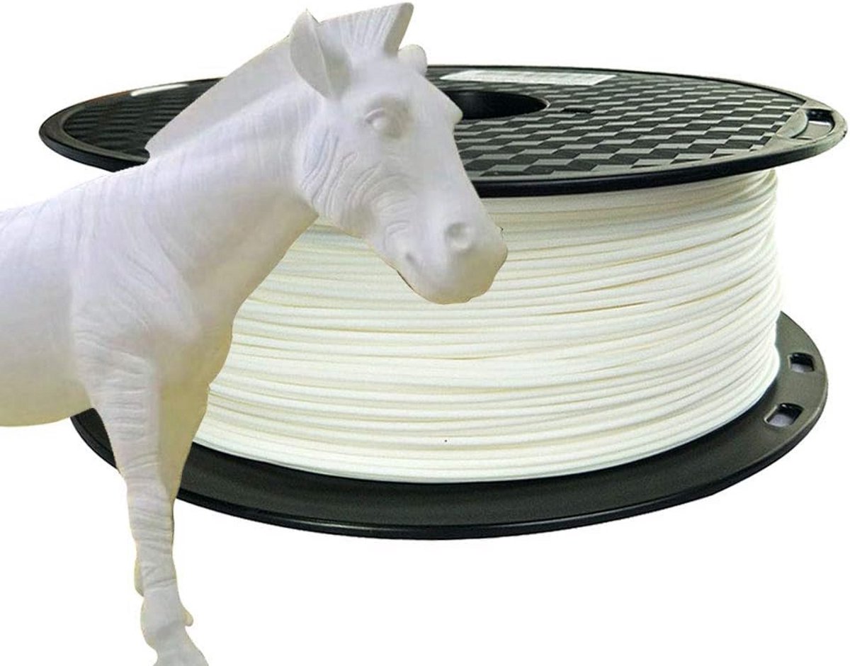 PLA Max Filament 1,75 mm - Wit - 3D-printerfilament voor FDM 3D-printen - 1 kg PLA Pro Plus