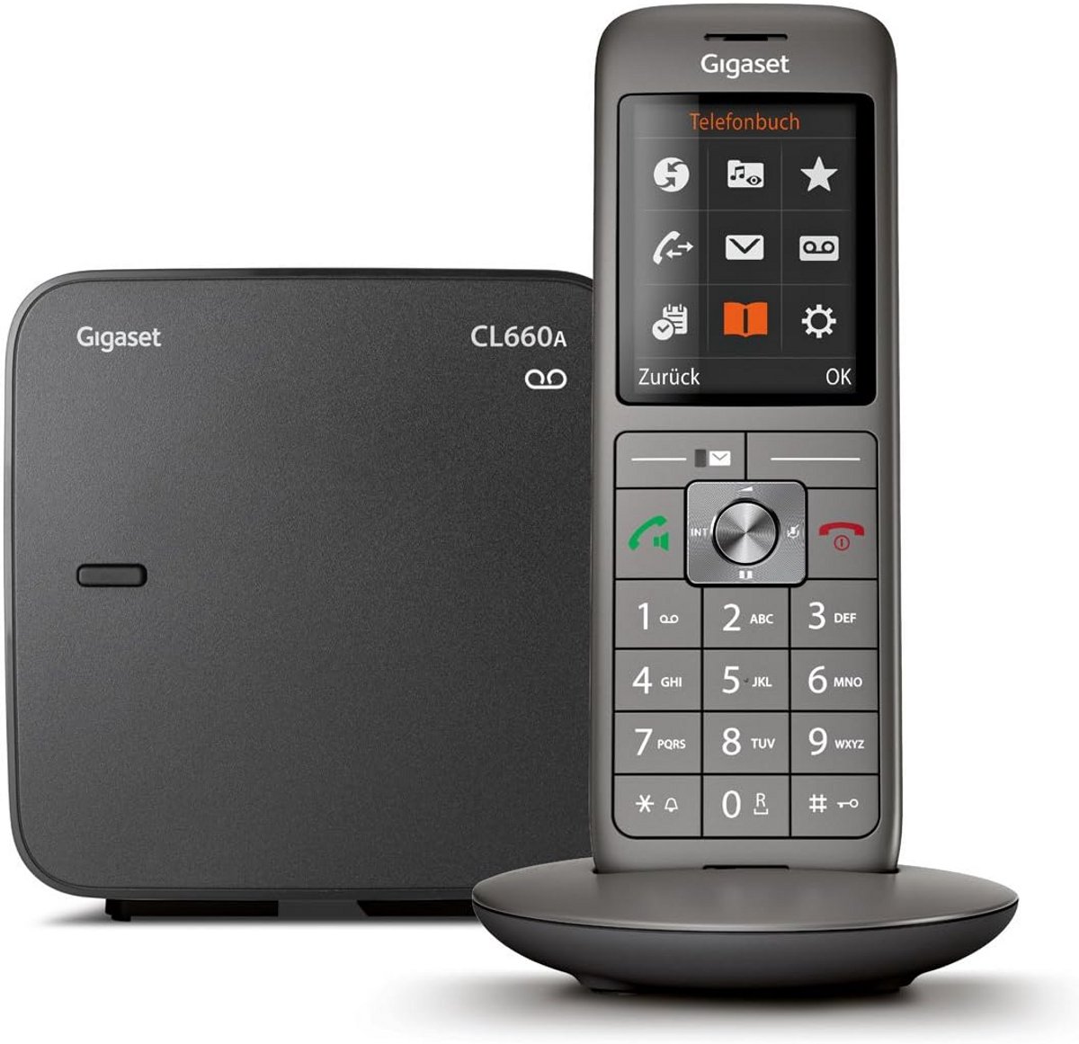 Moderne DECT-telefoon met Groot TFT-kleurendisplay en Antwoordapparaat
