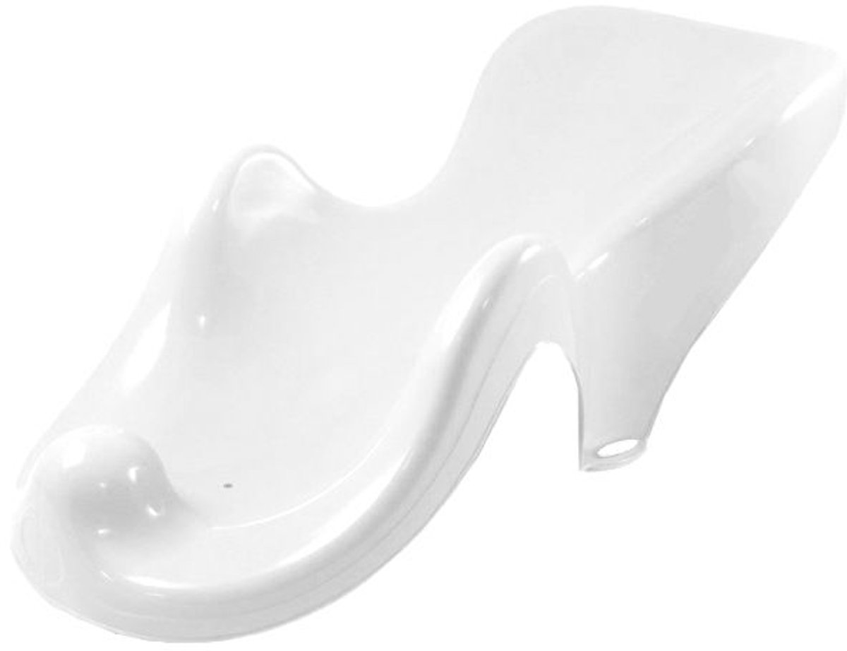 MamaLoes Badzitje Baby met Zuignappen - Badstoeltje Anti Slip - Vanaf 0 maanden - Wit