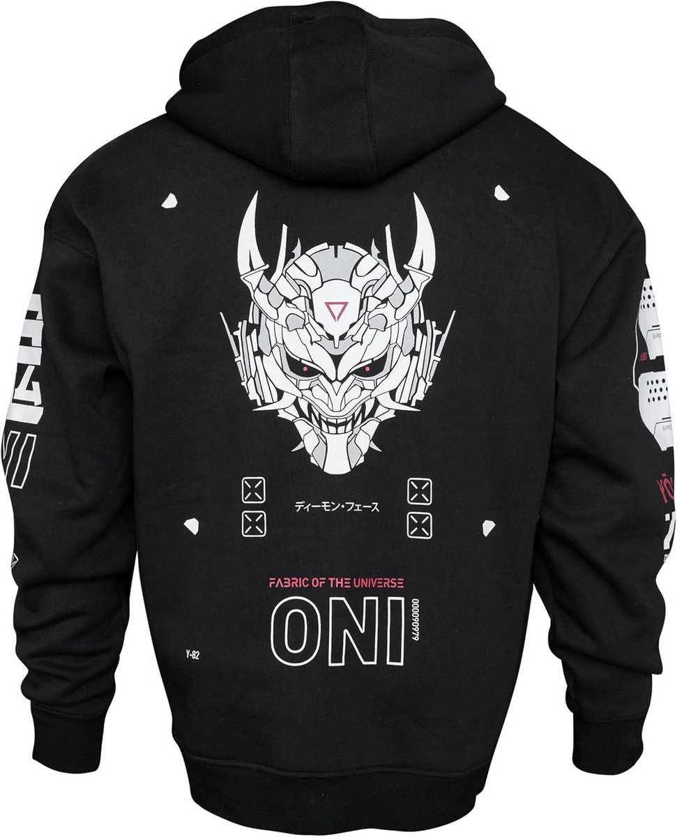 Premium Techwear Grafische Mode Cyberpunk Hoodie