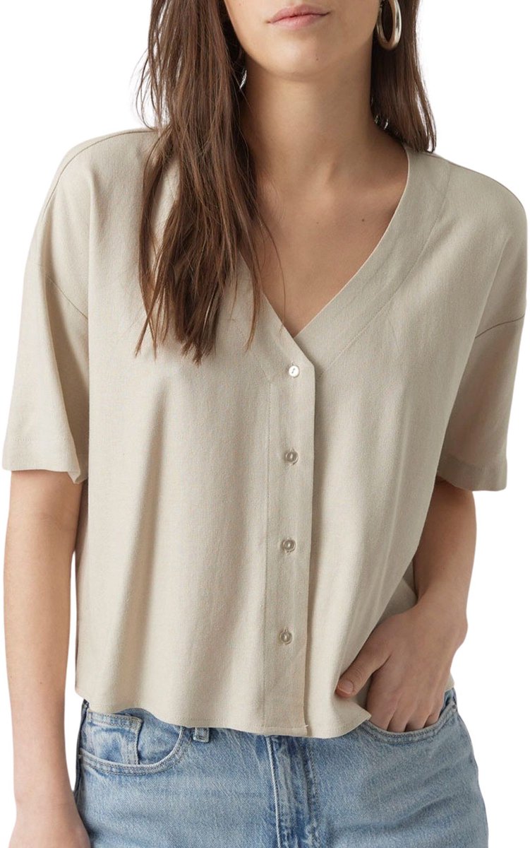 Vero Moda Milo 2/4 Overhemd Dames - Maat XL