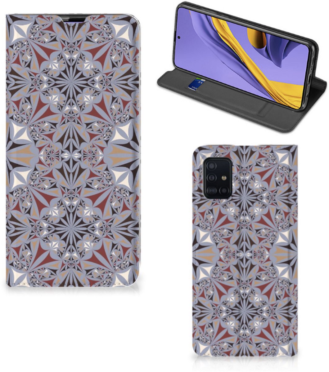 Samsung Galaxy A51 Standcase Flower Tiles
