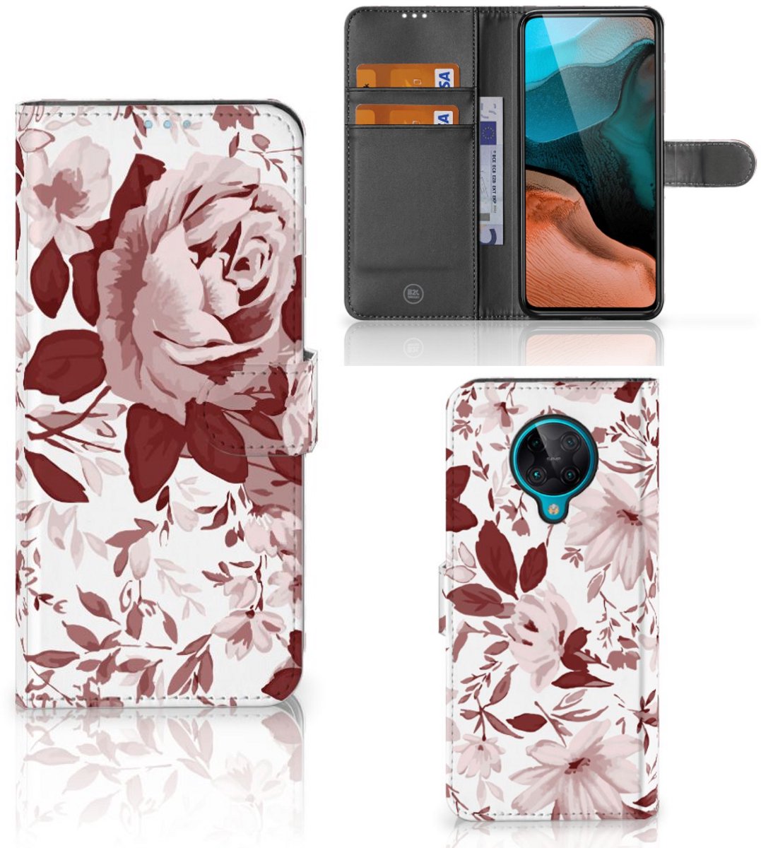 Hoesje Xiaomi Poco F2 Pro Watercolor Flowers