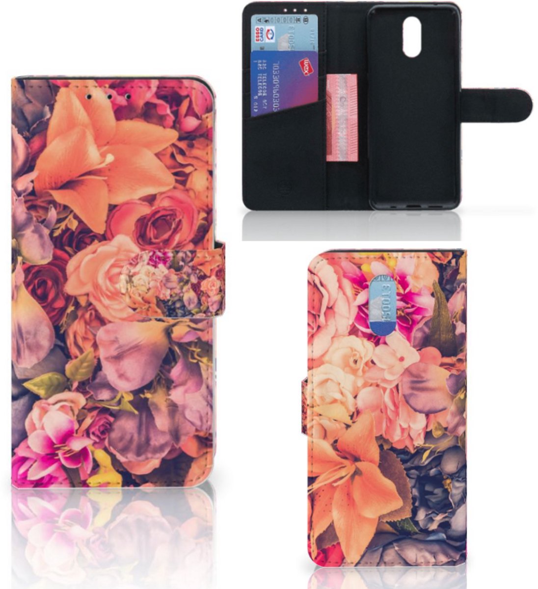 Nokia 2.3 Hoesje Bosje Bloemen