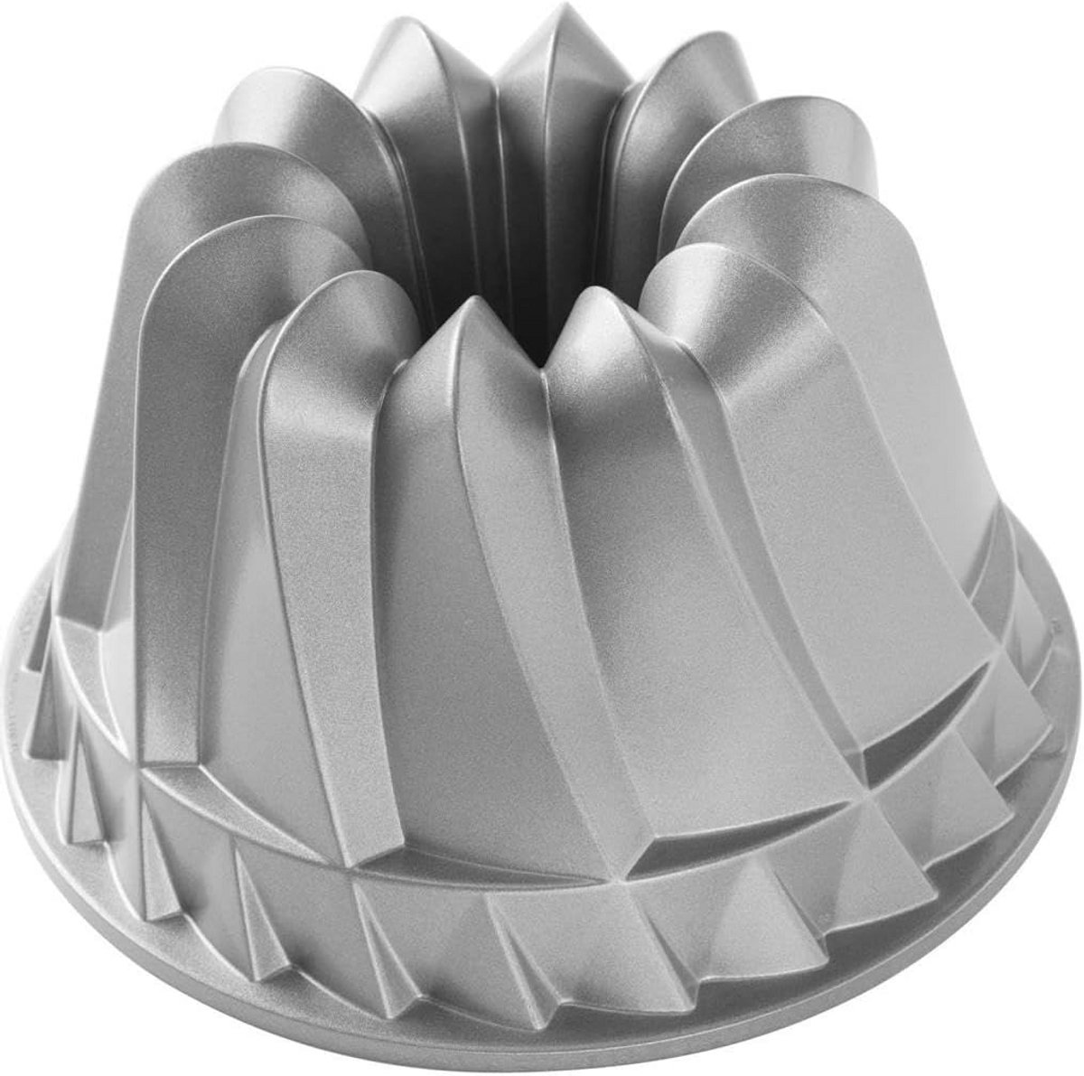 Bakvorm Tulbandvorm van Gegoten Aluminium - Zilver 22,9 x 22,9 x 13,5 cm