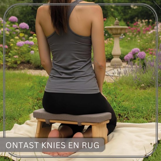 CLVP® Vloerstoel - Meditatiestoel - Yoga Stoel van clvp — afbeelding 3