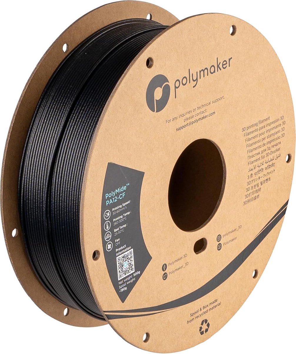 Polymide PA12-CF Filament - 1,75mm - 500g