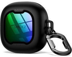 Anti-shock Beschermhoes voor Shokz OpenFit 2 en OpenFit 2+ met Reinigingsset en Karabijnring - Lichtgroen