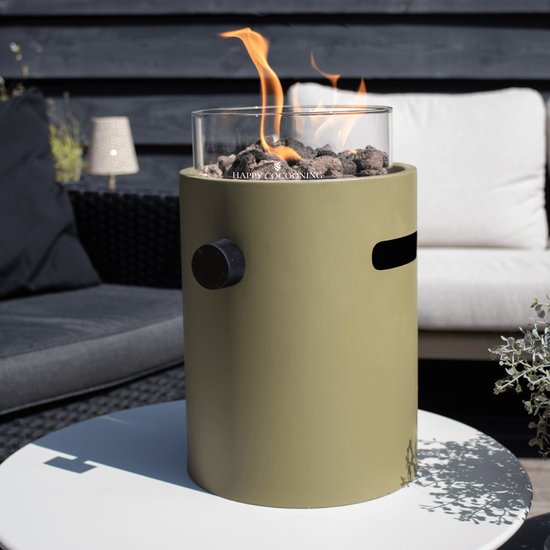Happy Cocooning tafelbrander Lumi Steel olive green — afbeelding 3