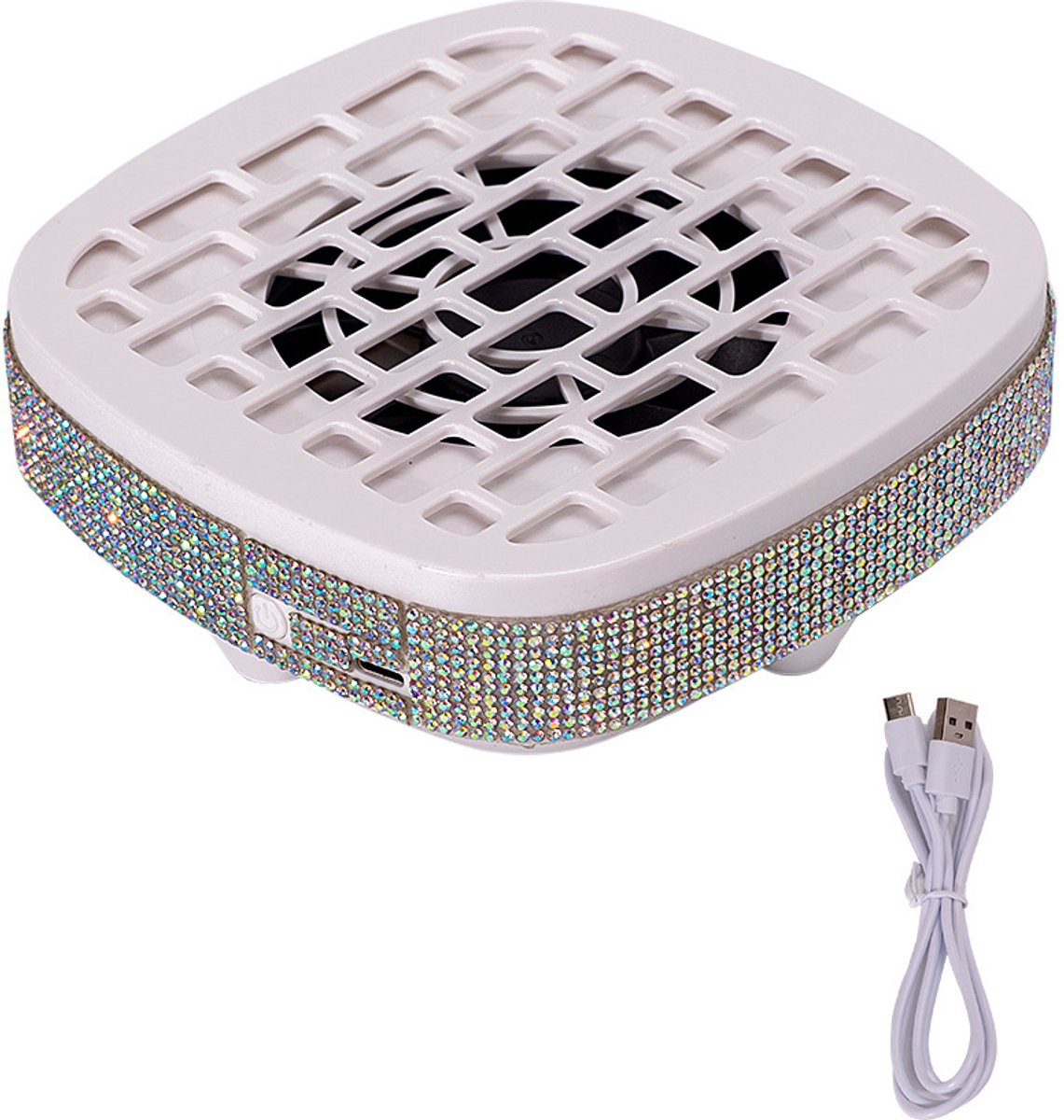 Nail Dust Collector - Nagelstofafzuiger - Elektrische nagelstofabsorber - Stofzuiger Voor Nail Salon - Elektrische nagelstofzuiger - Voor Nail Salon,Nagels,Acrylnagels,Nepnagels,Gelnagels - Voor Manicure/Pedicure Handen en Voeten