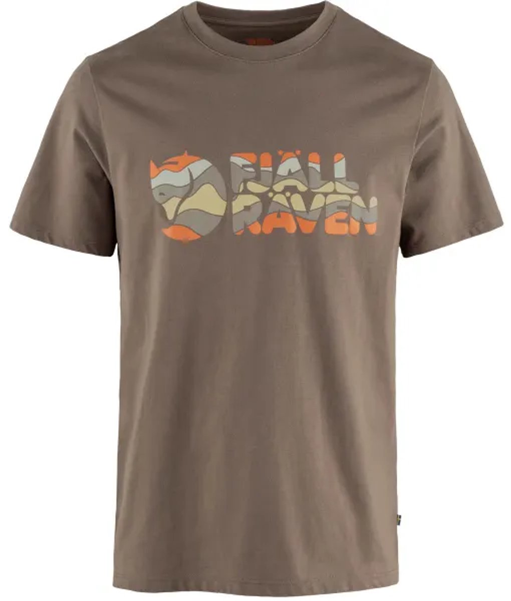 Fjallraven Multicolor Logo T-Shirt Heren