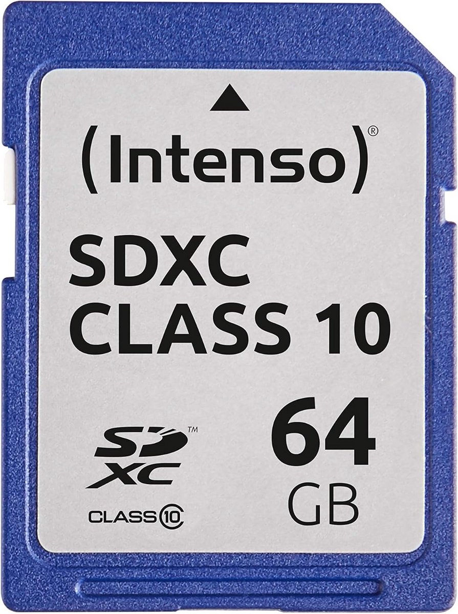 64GB SDXC Geheugenkaart Class 10 voor Camera's