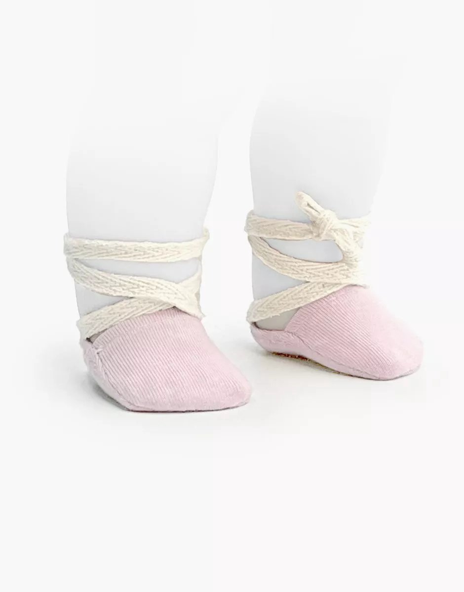 Minikane Poppenschoenen Balletslofjes Roze 34 cm