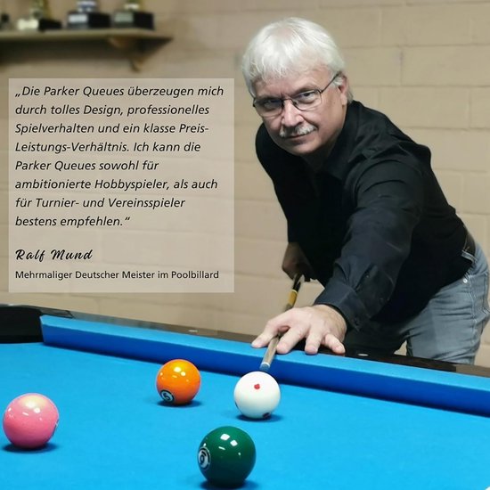 Pool Keu 147 cm met Bakelieten Ferrule en Snelsluiting — afbeelding 4