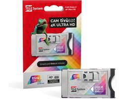 4K ULTRA HD CAM voor tivùsat - Kijk naar HD en 4K zenders met Smartcard inbegrepen