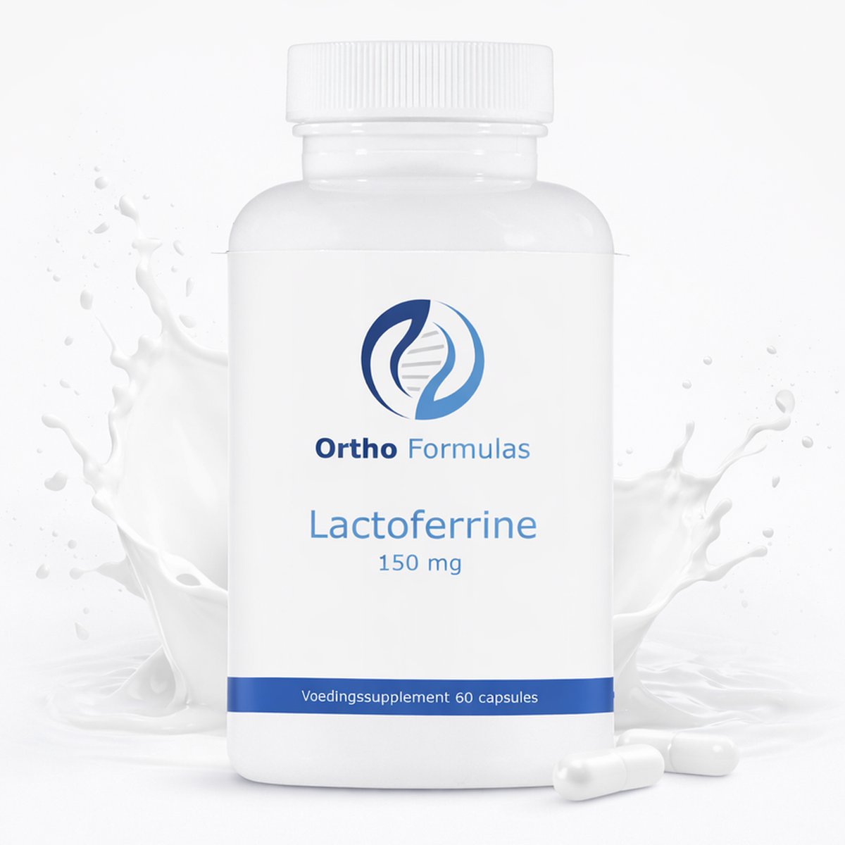 Lactoferrine Capsules – Immuunsysteem Ondersteuning – 150 mg – 60 Capsules