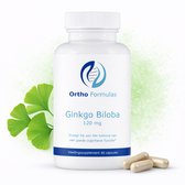 Ginkgo Biloba Capsules – Concentratie & Cognitieve Focus – Ortho Formulas – 120 mg – 90 Capsules