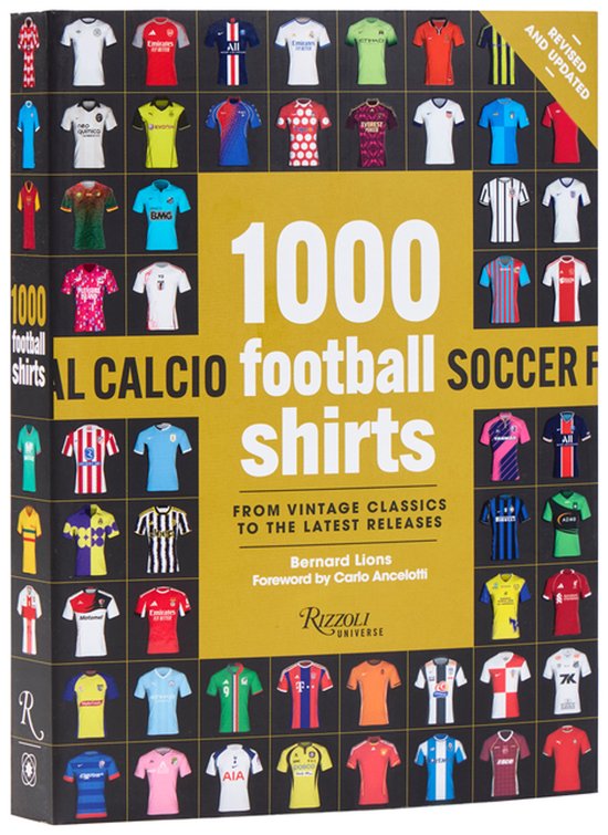 1000 Football Shirts Revised and Updated - cover