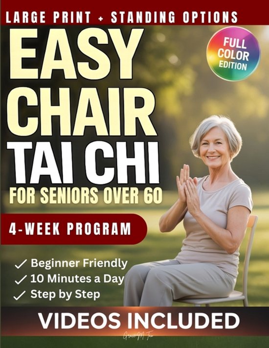 The Gentle Tai CHI for Seniors- Easy Chair Tai Chi for Senio ... - cover