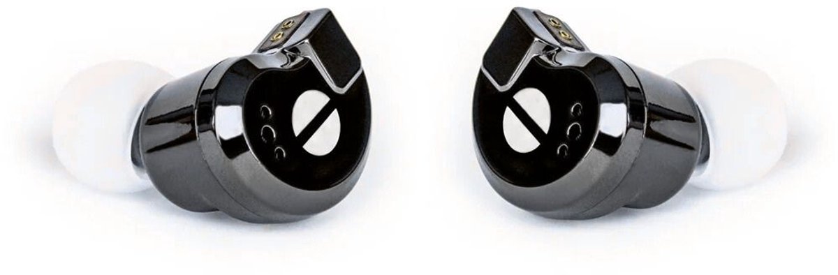 OneMelon® Waterfall - Zwart - Oordopjes met draad en microfoon - Smokey Black - 3.5 mm jack - in ear oortjes met draad